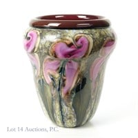 Charles Lotton Glass MultiFlora Dream Cypriot Vase