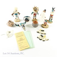 Kachina Dolls, Ceramic Pottery & More (10)