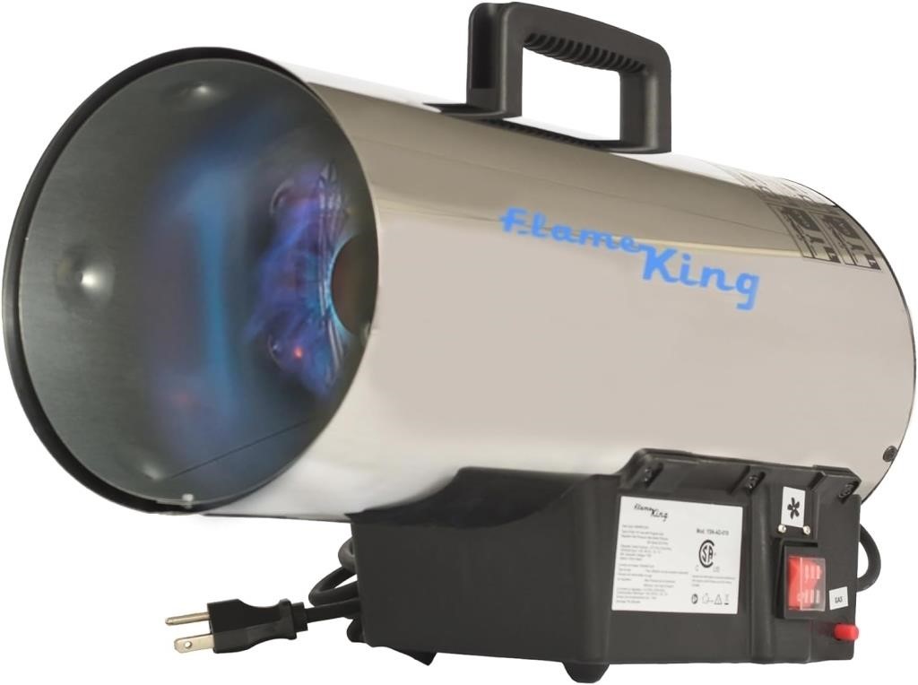Flame King Portable Propane Forced Air Heater