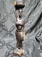 African Statue- Kombra "Caring Mother" - Hand