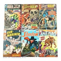 MARVEL DC Comics 12, 15, 20 cents (6)