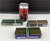 Lot de barettes de ram, DDR 8 x 128 mb, DDR