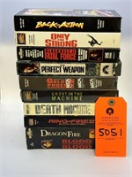 Lot of Rare VHS Screeners, Action/Martial Arts