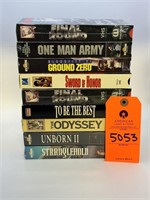 Lot of VHS Screeners, Thriller/Action/Drama/Horror