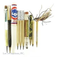 Assorted Vintage Pens & Pencils, Etc (10)