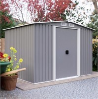 6Ft x 8Ft Outdoor Metal Storage Shed