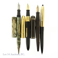 Elgin, Eversharp & Waltham Fountain & Balloint (4)