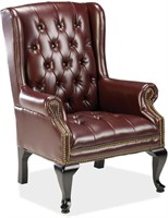 Lorell Queen Anne Chair, Burgundy