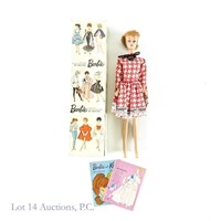 1962 Barbie Doll 850 Redhead Ponytail Box ***
