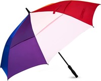 BAGAIL Golf Umbrella 68" - Rainbow
