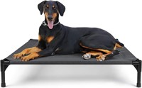 Elevated Dog Bed Raised Dog Cot - 41Inch Black