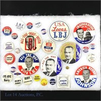 1964 / '65 Johnson Presidential Campaign Items-30