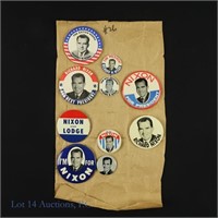 1960 Nixon Buttons (10)