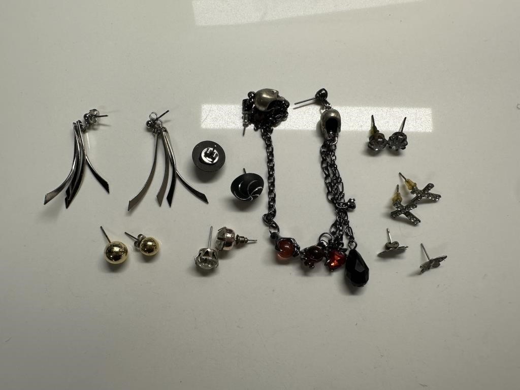SAT JEWELRY AUCTION STERLING SILVER OLD JEWELRY+
