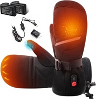 Rechargeable Electric Heated Mittens, Size Small