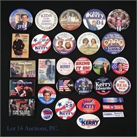 2004 John Kerry Presidential Campaign Items (30)