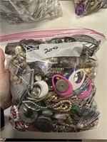 LARGE BAG OF MIXED JEWELRY