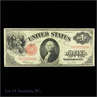 1917 Large Size Legal Tender Note-Red Seal