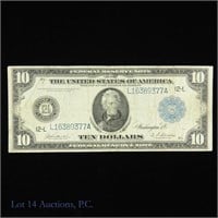 (F-949) 1914 $10 Federal Reserve Note - Blue Seal