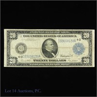 (F-979A) 1914 $20 Federal Reserve Note - Blue Seal