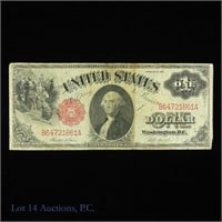 1917 Large Size Legal Tender Note-Red Seal