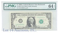 1969A Fed Res Note (PMG 64EPQ)