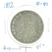 1812 Silver Capped Bust Half Dollar (VF+?)
