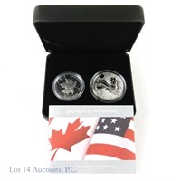 2019 Silver Canada / USA Pride of Two Nations Set