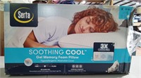 Serta King Soothing Cool Memory Foam Pillow