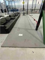 Grey Rubber Gym Flooring Mat 1 3/4" Thick
