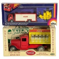 Two Coca-Cola Delivery Truck Models