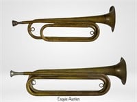 Two Vintage Bugles- Rexcraft Boy Scouts & US Regul
