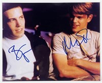 Ben Affleck & Matt Damon Signed Photograph