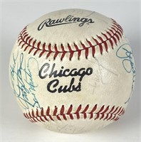 1980's Chicago Cubs Team Signed Baseball