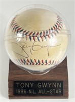 Tony Gwynn Autographed 1996 All-Star Baseball