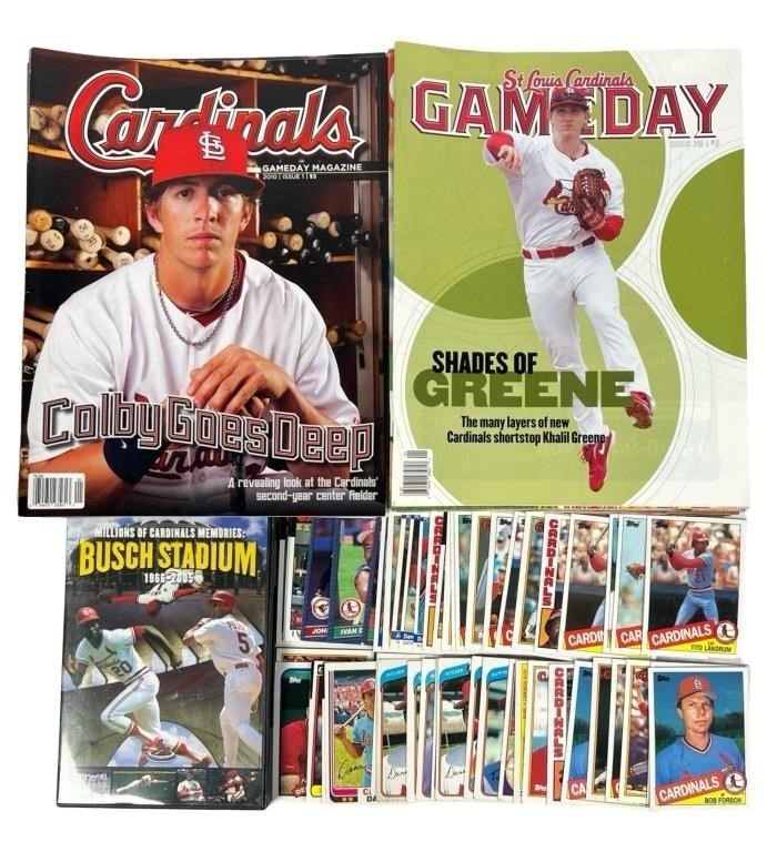 St. Louis Cardinals Collection- Cards, Game Day Ma