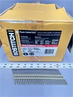 32 pounds Bostitch 2 3/8” plastic collated nails