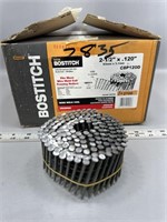 Full box 24 pounds 2 1/2” wire weld coil nails
