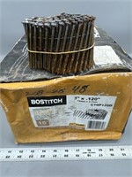 Full box 18 pounds rusty 3 inch wire weld coil