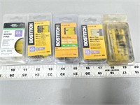 (5 boxes) micro pins 1/2 inch three-quarter inch