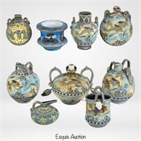 Terracotta Ancient Greek Amphora Vases & Pottery