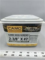 7x 2 3/8” camo deck screws
