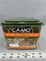 (3/4 full) 2 3/8” camo coated deck screws