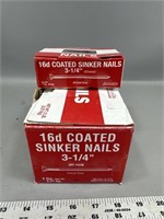 3 1/4” sinker nails