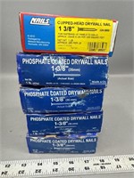 (5 full boxes) phosphate coated drywall nails