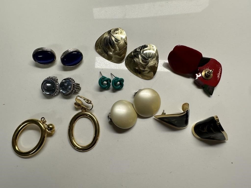 SAT JEWELRY AUCTION STERLING SILVER OLD JEWELRY+