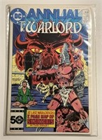 1985 Annual The Warlord #4 DC Comic Books!