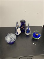 Vintage lot of collectable glass art