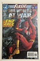 2001 The Flash Our Worlds At War #1 DC Comics!