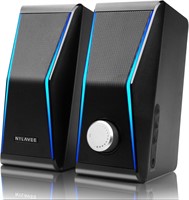 PC Speakers with Dynamic Lights, Bluetooth